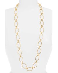 Karine Sultan - Long Chain Necklace - Lyst