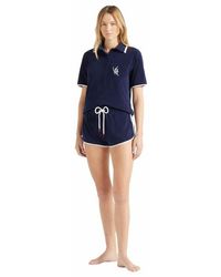 Vilebrequin - Vbq Line Terry Shorts - Lyst