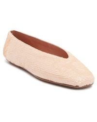Jeffrey Campbell - Fathom Sequin Square Toe Flat - Lyst