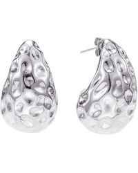 Luv Aj - The Doheny Molten Dome Drop Earrings - Lyst