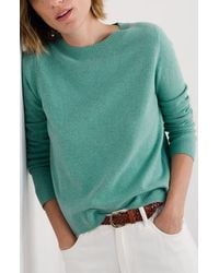 Seasalt Cornwall - Greeb Rocks Merino Wool Blend Crewneck Sweater - Lyst