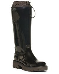 Moncler - Kickstream Waterproof Knee High Rain Boot - Lyst