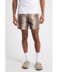 Oas - Echo Net Ombré Stripe Knit Shorts - Lyst