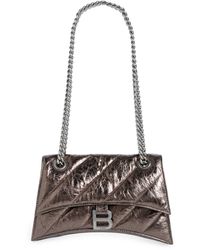 Balenciaga - Small Crush Quilted Leather Shoulder Bag - Lyst