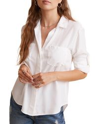 Bella Dahl - Split Back Button-Up Shirt - Lyst