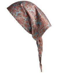 BP. - Paisley Printed Square Scarf - Lyst