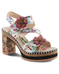 Spring Step - Escapartist Slingback Platform Sandal - Lyst
