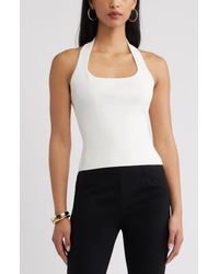 Open Edit - Sweater Halter Top - Lyst