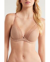 Chantelle - Norah Chic Underwire Plunge Bra - Lyst