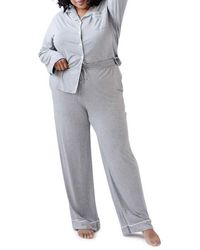 Cozy Earth - Long Sleeve Knit Pajamas - Lyst