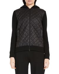 Max Mara - veggia Hooded Quilted Jacket - Lyst