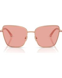 Jimmy Choo - Orli 55Mm Square Sunglasses - Lyst