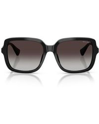 Ralph - 56Mm Gradient Square Sunglasses - Lyst