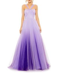 Mac Duggal - Ombré Tulle Gown - Lyst