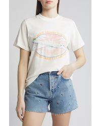 Rails - Airline Oversize Graphic T-shirt - Lyst
