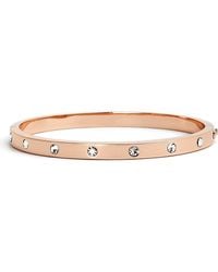 Kate Spade - Crystal Hinge Bangle - Lyst