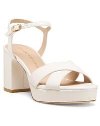 Stuart Weitzman - Dayna Ankle Strap Platform Sandal - Lyst