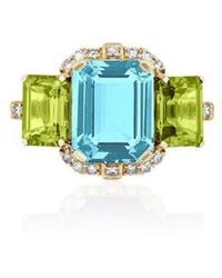 Goshwara - Gossip Semiprecious Stone Ring - Lyst