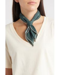 Treasure & Bond - Floral Embroidered Bandana - Lyst