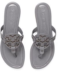 Tory Burch - Miller Sandal, Patent Leather - Lyst