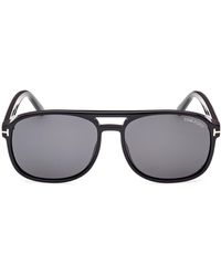 Tom Ford - Rosco 58mm Navigator Sunglasses - Lyst