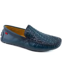 Marc Joseph New York - Spring Street Woven Leather Driving Loafer - Lyst