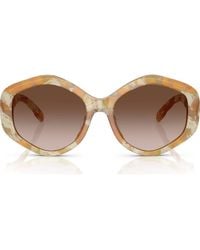Tory Burch - Kira Geometric Sunglasses, One Size - Lyst