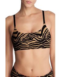 Natori - Reversible Bikini Top - Lyst