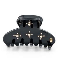 Alexandre De Paris - En Pamoison Strass Acetate And Pearls Hair Claw Clip - Lyst