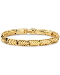 David Yurman - Chevron Link Bracelet - Lyst