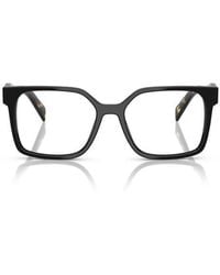 Prada - 54Mm Rectangular Optical Glasses - Lyst