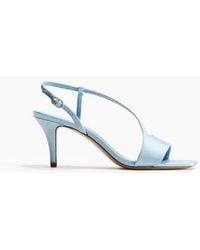 H&M - Heeled Strappy Sandals - Lyst