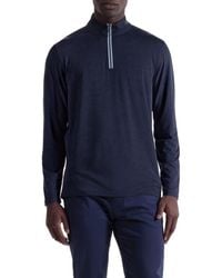 Bugatchi - Quarter Zip Pullover - Lyst