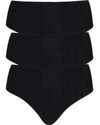 Commando - Classic 3-Pack High Rise Thongs - Lyst