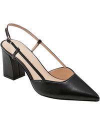 Marc Fisher - Zester Slingback Pointed Toe Pump - Lyst