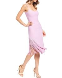 Dress the Population - Rory Midi Dress - Lyst