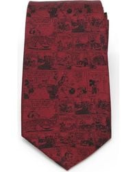 Cufflinks Inc. - Mickey Mouse Comic Panels Silk Tie - Lyst