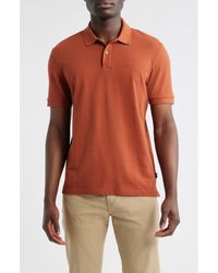BOSS - Pallas Cotton Polo - Lyst
