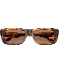 Miu Miu - 56Mm Rectangular Sunglasses - Lyst