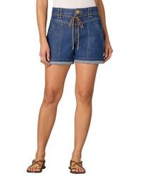 Wit & Wisdom - Denim Drawstring Shorts - Lyst