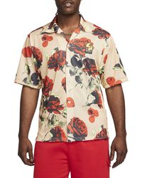 Nike - Rose City Mesh Button-up Shirt - Lyst