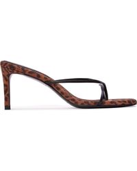 Black Suede Studio - Gem 65 Sandal - Lyst