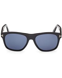 Tom Ford - Marlon 55Mm Square Sunglasses - Lyst