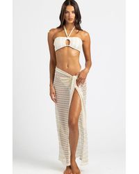 Beach Bunny - Camden Wrap Skirt - Lyst
