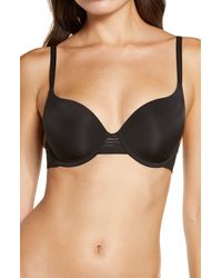 Le Mystere - Second Skin Back Smoother Underwire T-shirt Bra - Lyst