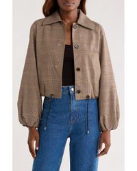 Rails - North Plaid Bomber Jacket - Lyst