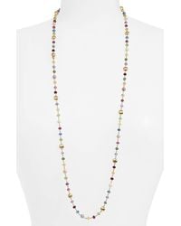 Marco Bicego - Africa Semiprecious Stone & Pearl Long Necklace - Lyst
