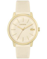 Lacoste - 12.12 Move Silicone Strap Watch, 42Mm - Lyst