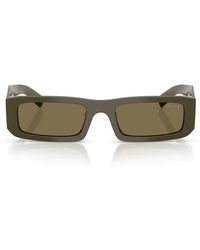 Prada - 54Mm Rectangular Sunglasses - Lyst