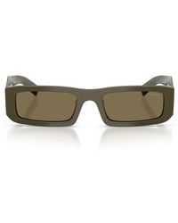 Prada - 54Mm Rectangular Sunglasses - Lyst